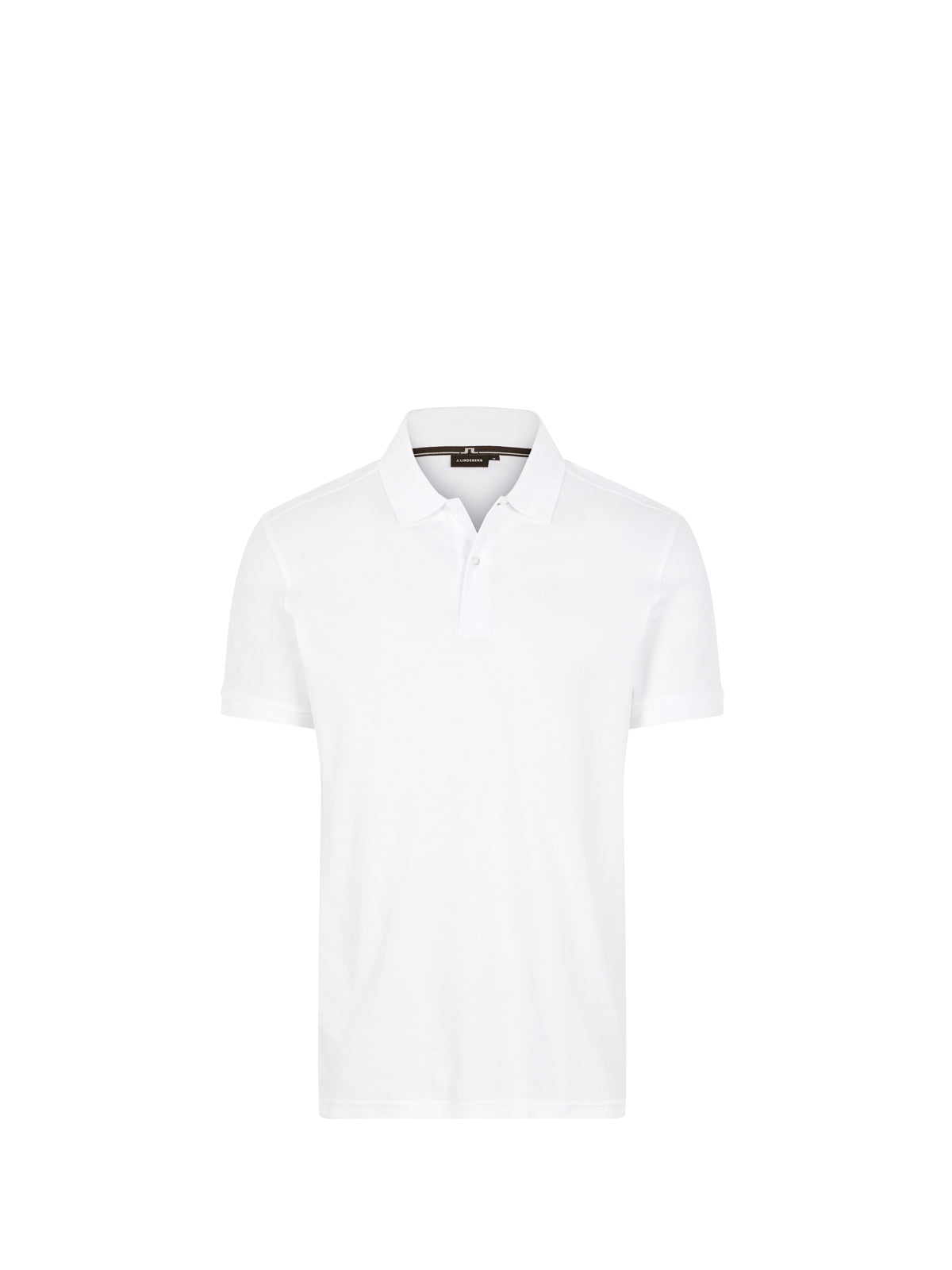 Troy Pique Polo Shirt in White by J.Lindeberg