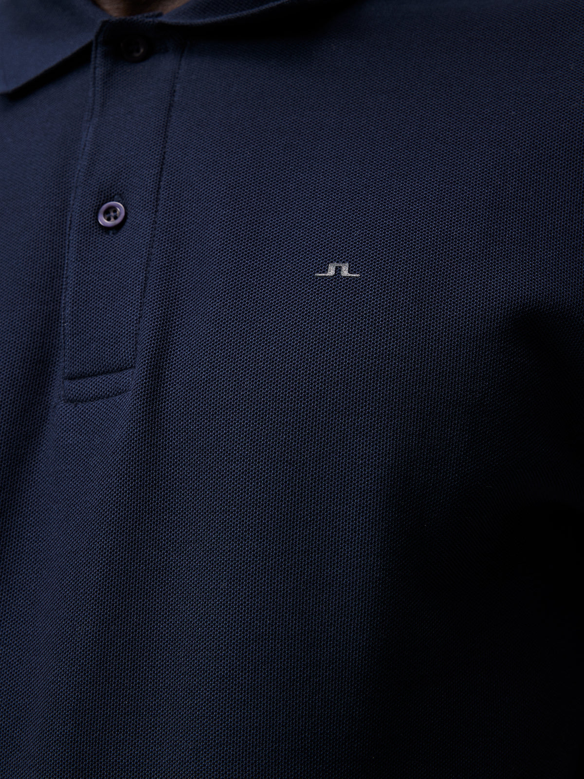 Troy Pique Polo Shirt in JL Navy by J.Lindeberg