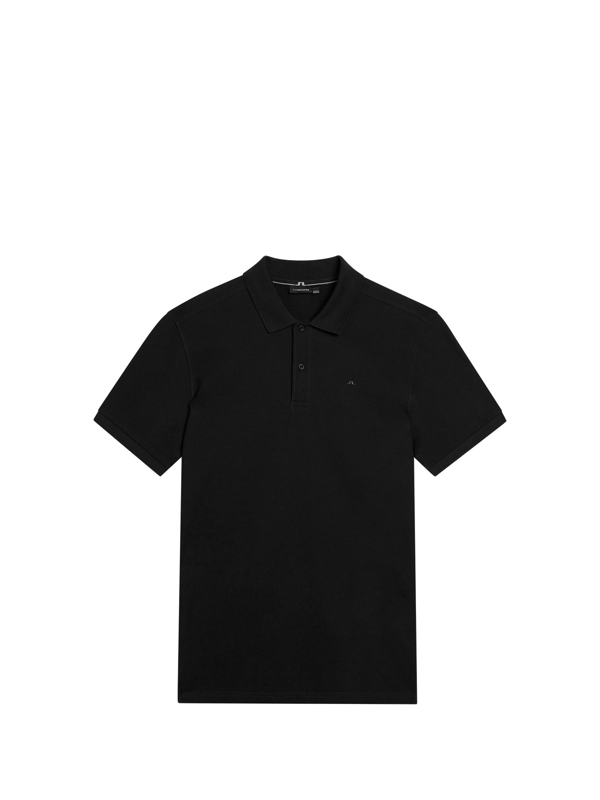 Troy Pique Polo Shirt in Black by J.Lindeberg