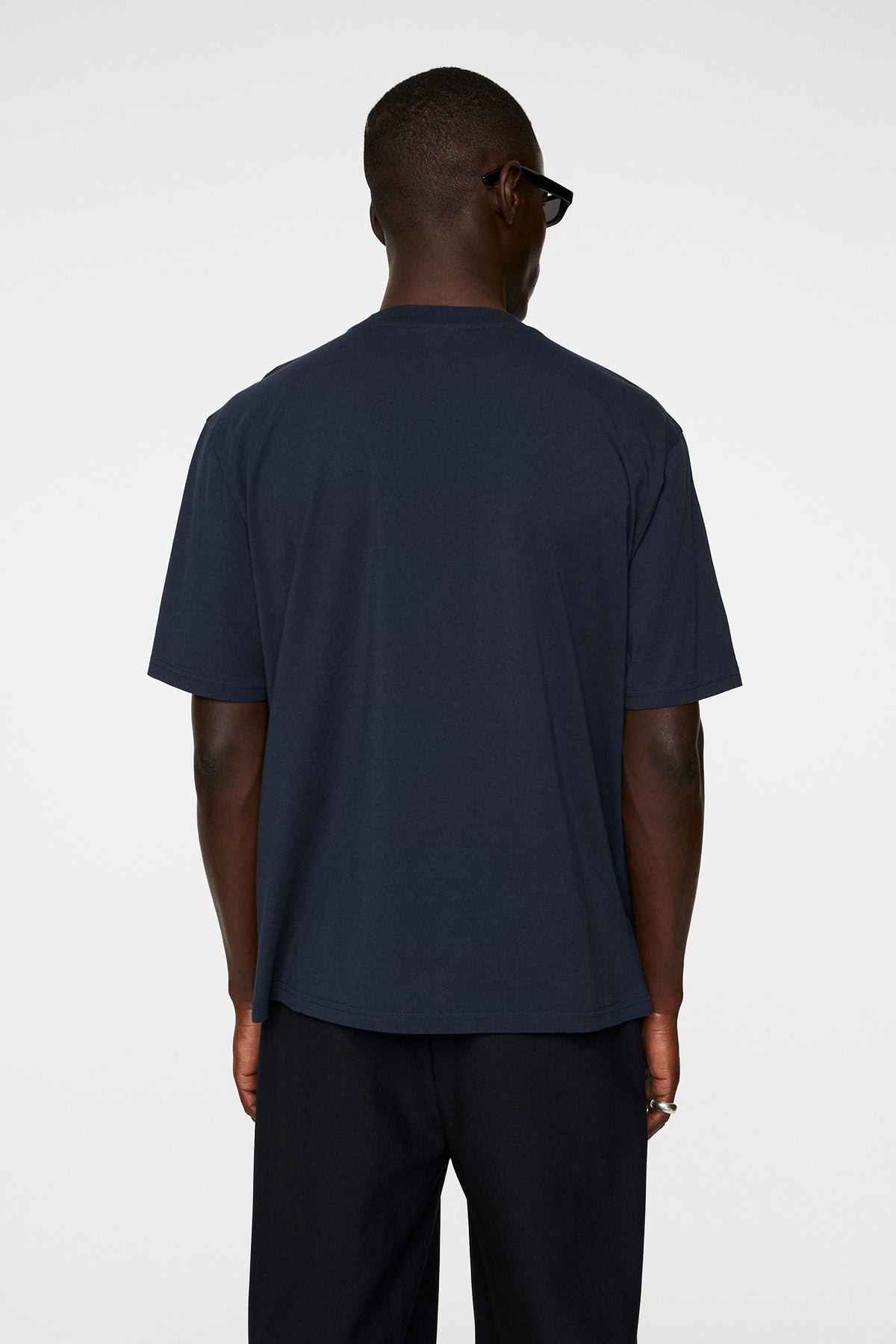 Hale Logo T-Shirt in JL Navy by J.Lindeberg