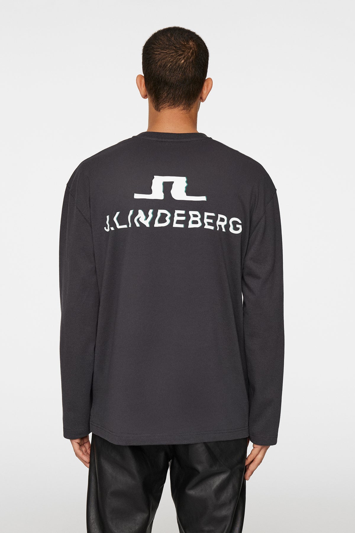 Walsh LS Pocket Tee in Washed Black by J.Lindeberg