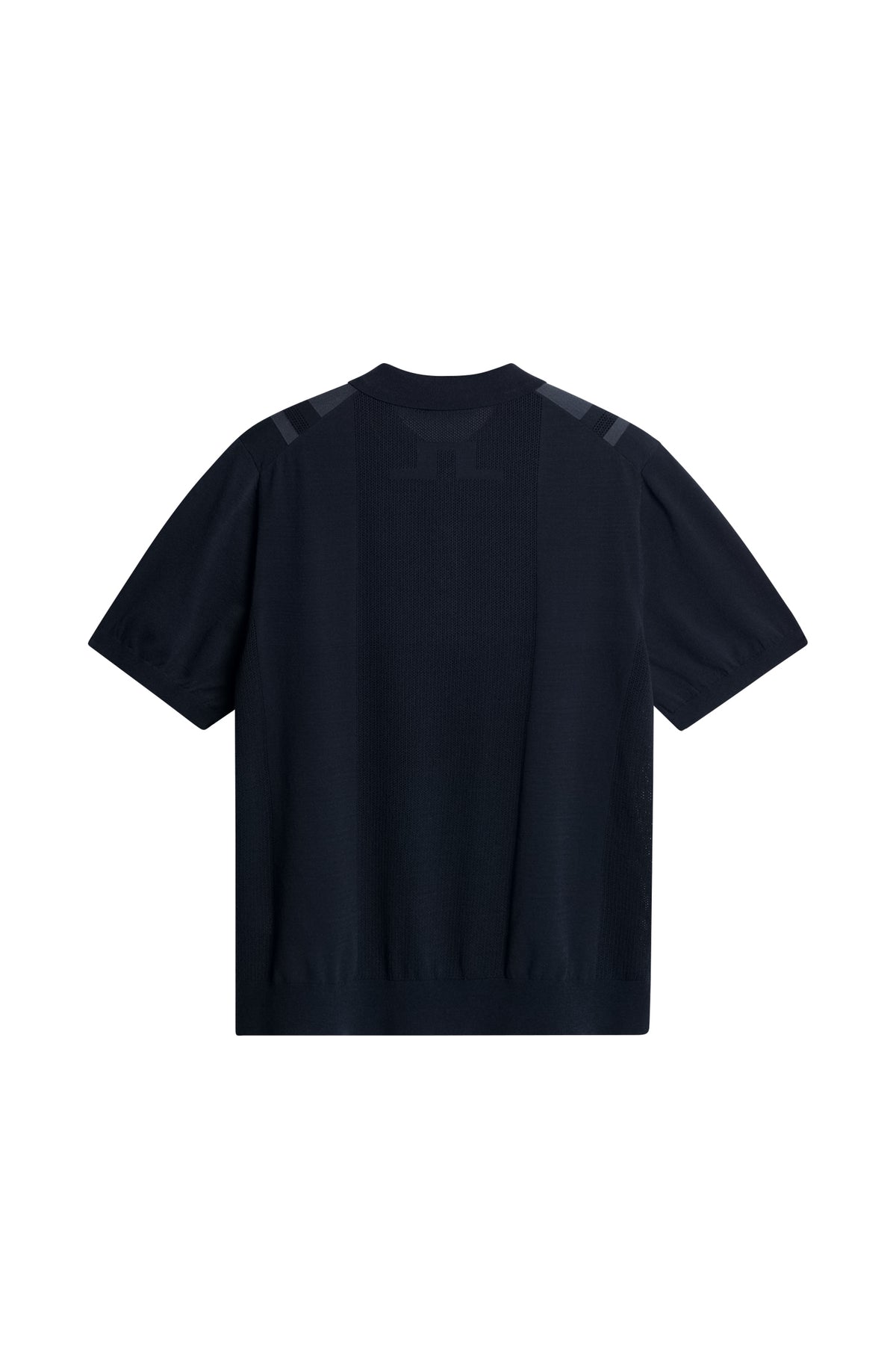 Reymond Stripe Knit Polo in JL Navy by J.Lindeberg