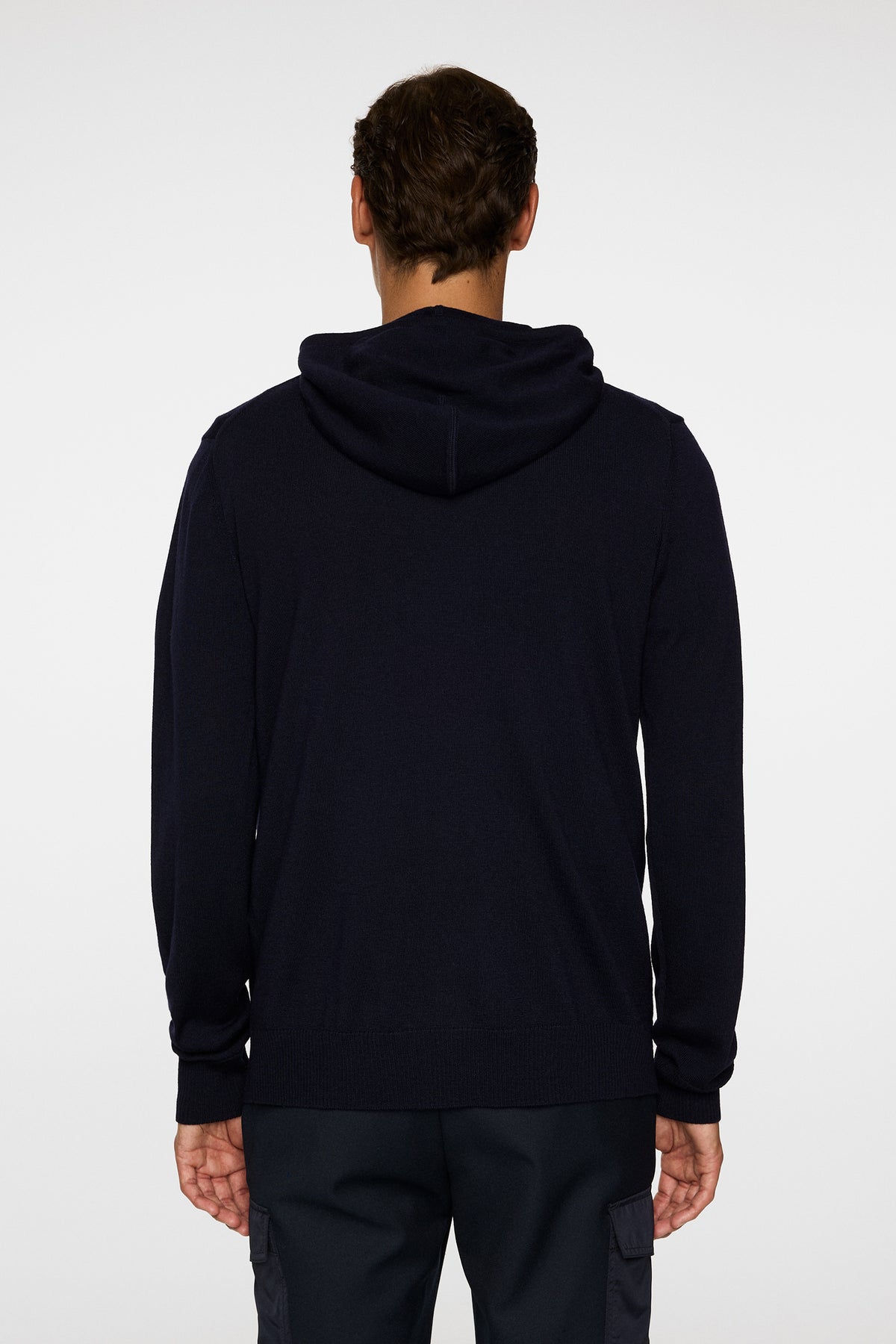 Karl Merino Hoodie in JL Navy by J.Lindeberg