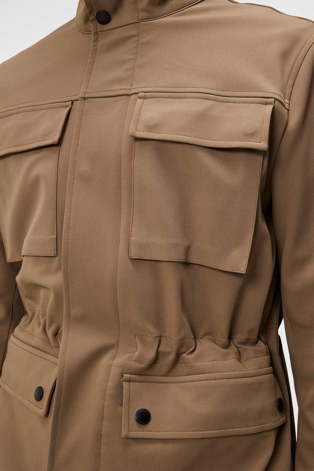 Ripley 4-Way Stretch Jkt in Walnut by J.Lindeberg