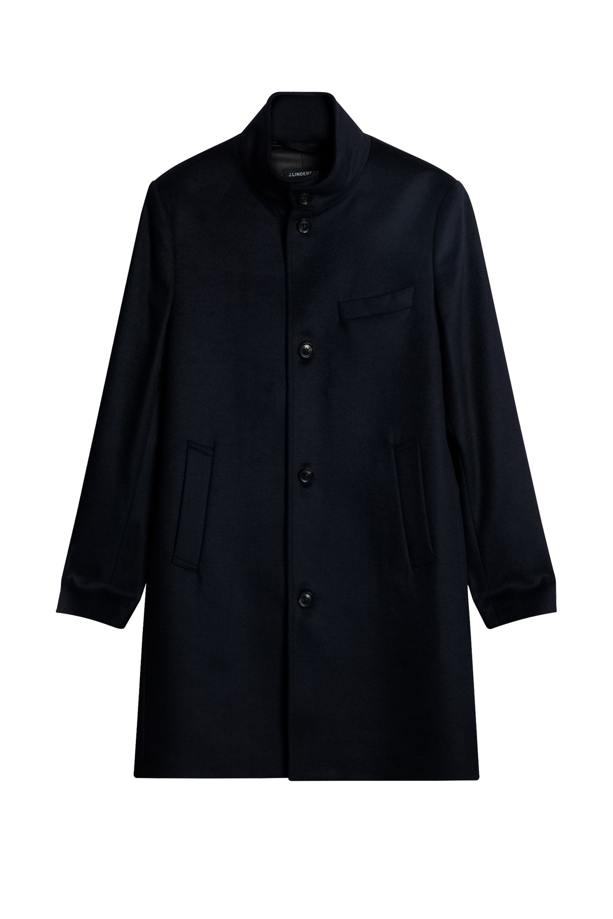 Jesse Melton Cashmere coat in JL Navy by J.Lindeberg
