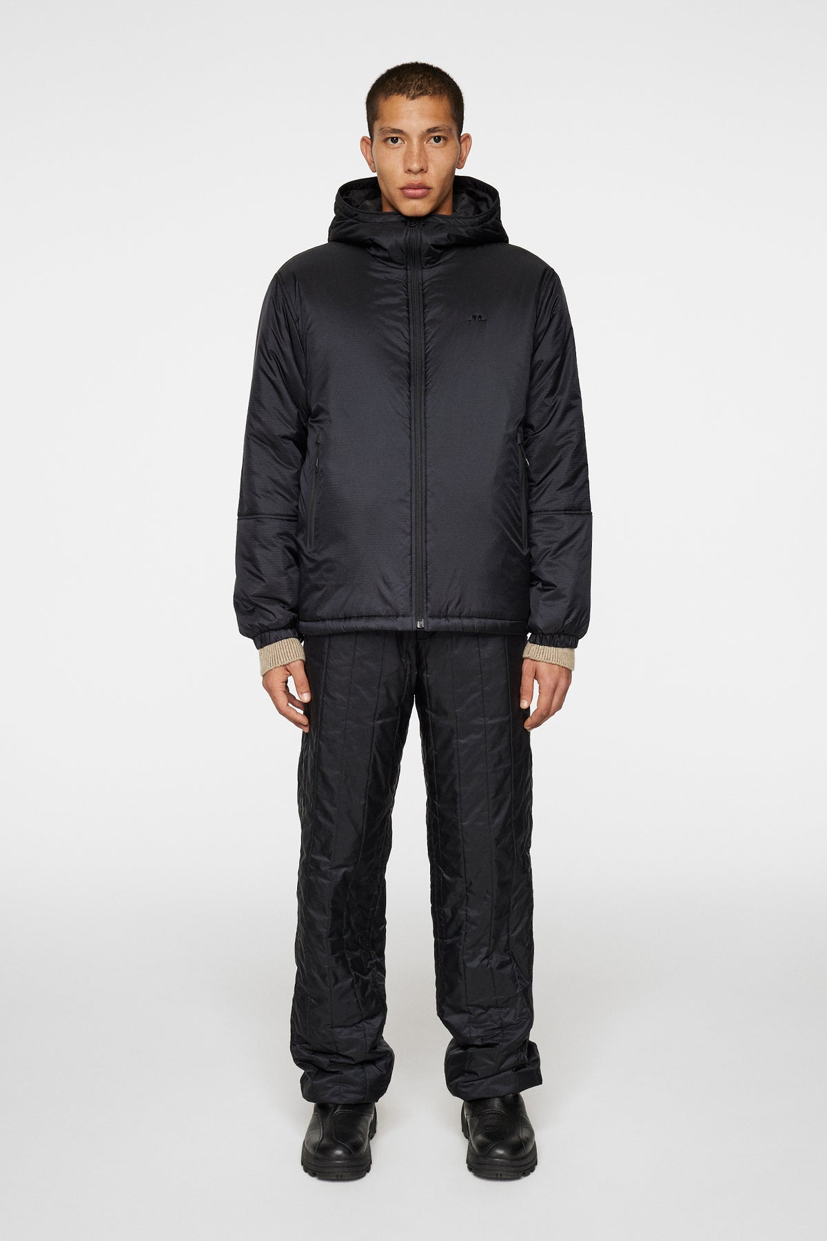 Theo Light Padded Jacket in Black by J.Lindeberg