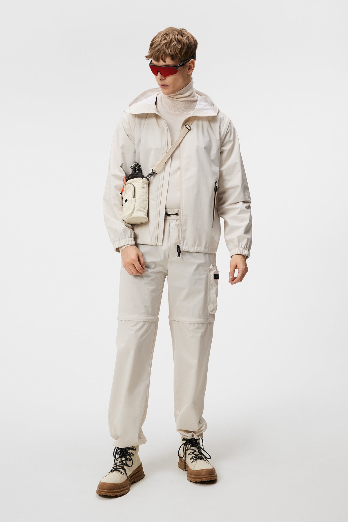 Glossa Zip-Off Pants in Moonbeam by J.Lindeberg
