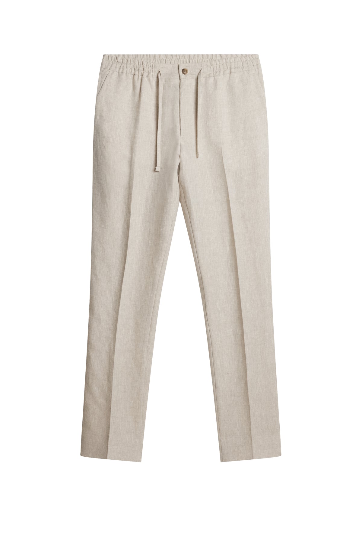 Soren Drape Linen Pants in Moonbeam by J.Lindeberg