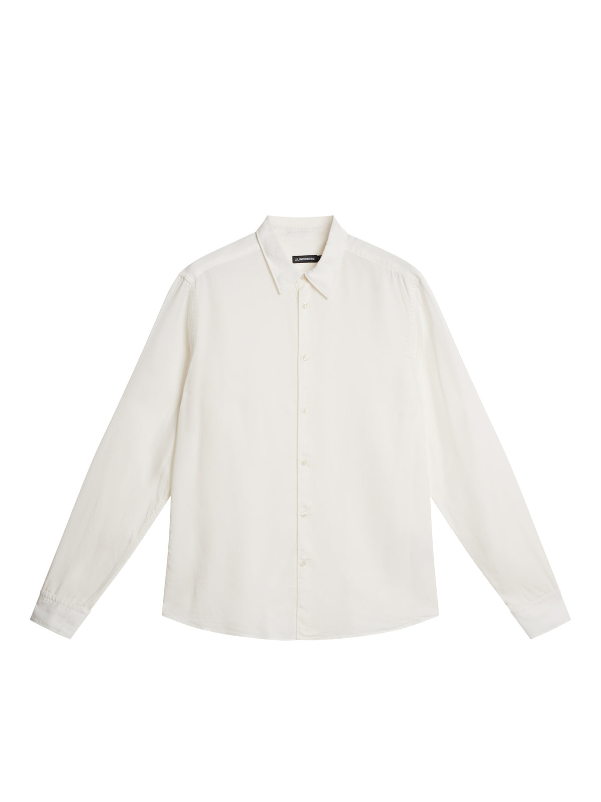 Slim LS Comfort Tencel Shirt in Cloud White by J.Lindeberg