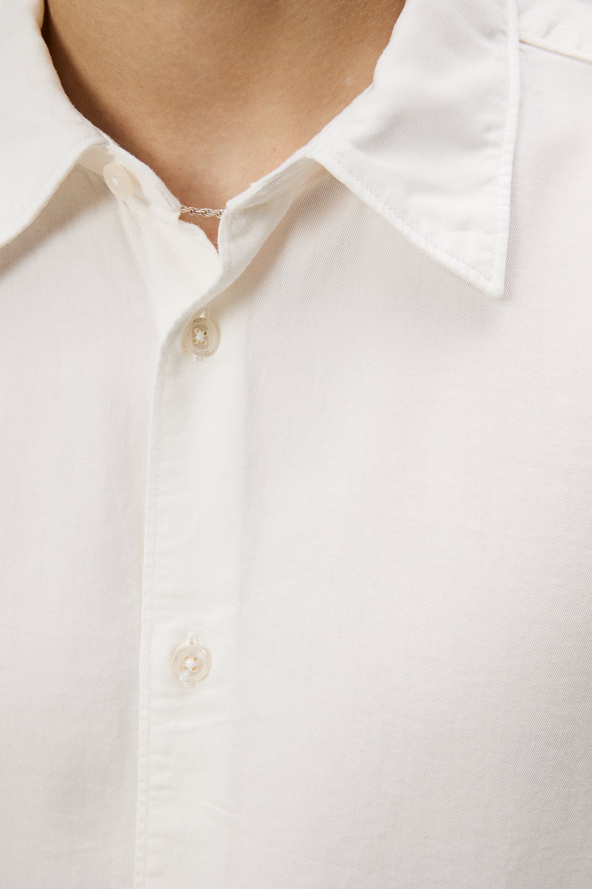 Slim LS Comfort Tencel Shirt in Cloud White by J.Lindeberg