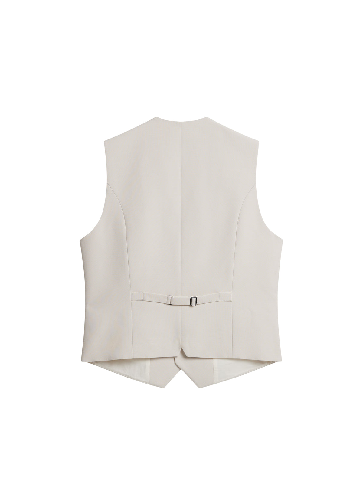 Walid Double weave Waistcoat in Moonbeam by J.Lindeberg