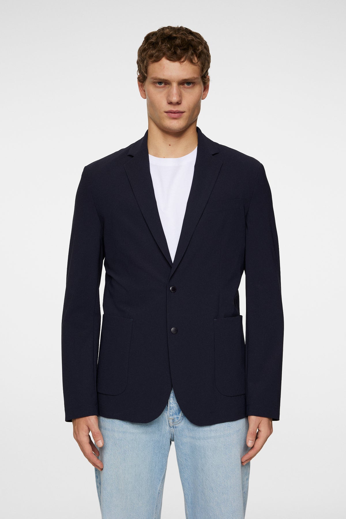 Pat U 4 Way Stretch in JL Navy by J.Lindeberg