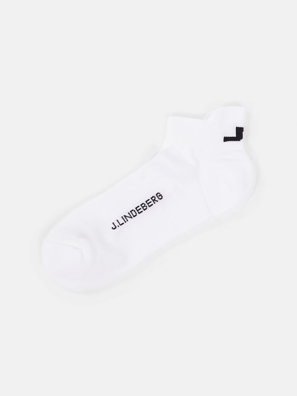 Short Golf Sock in White by J.Lindeberg