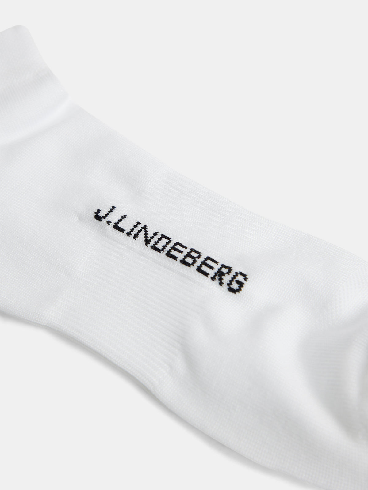Short Golf Sock in White by J.Lindeberg
