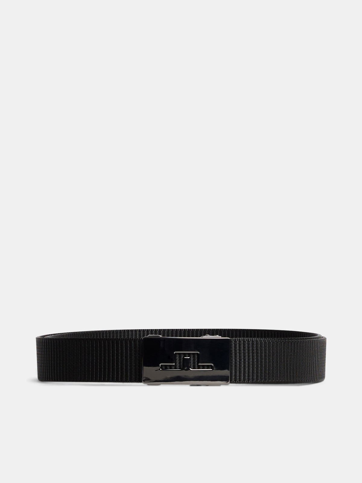 Roy Webbing Belt in Black by J.Lindeberg