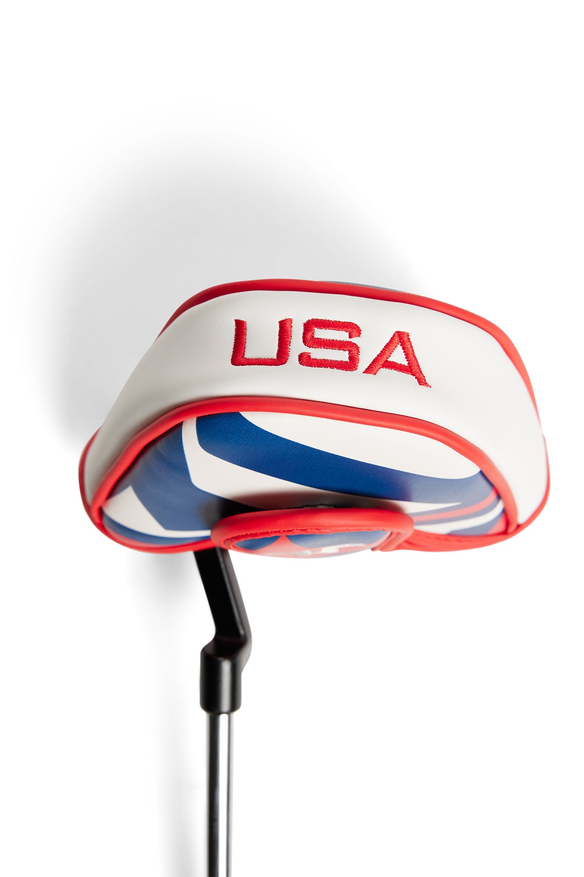 Mallet Putter Cover in US Golf Red by J.Lindeberg