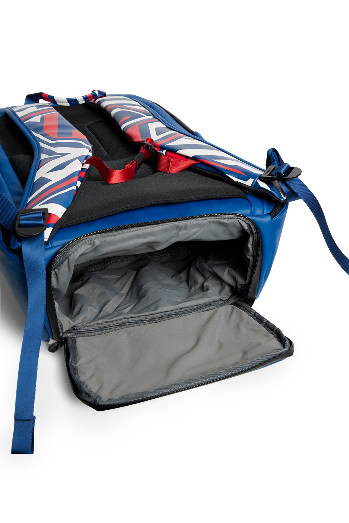 The Primex Back Pack in US Golf Red by J.Lindeberg