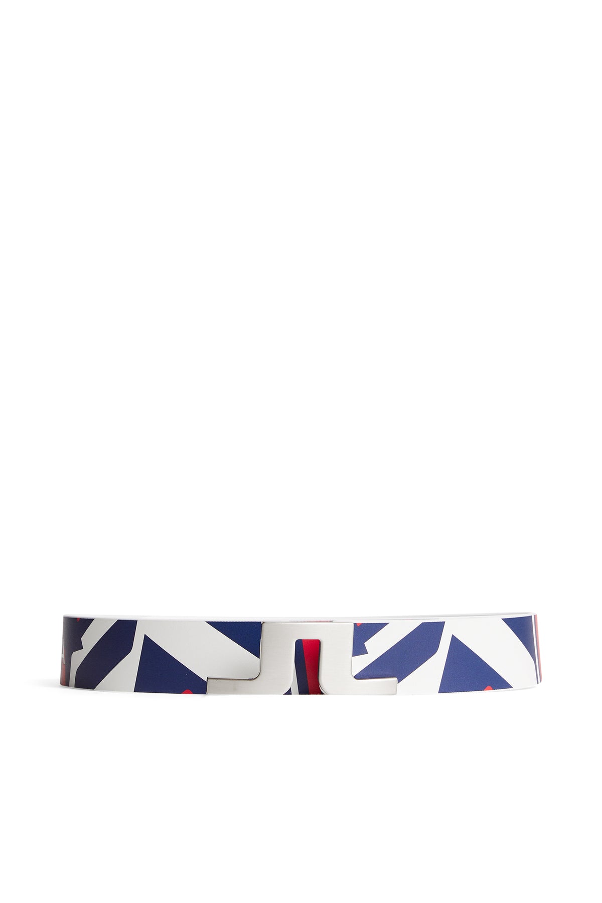 The Bridger Belt in US Golf Red by J.Lindeberg