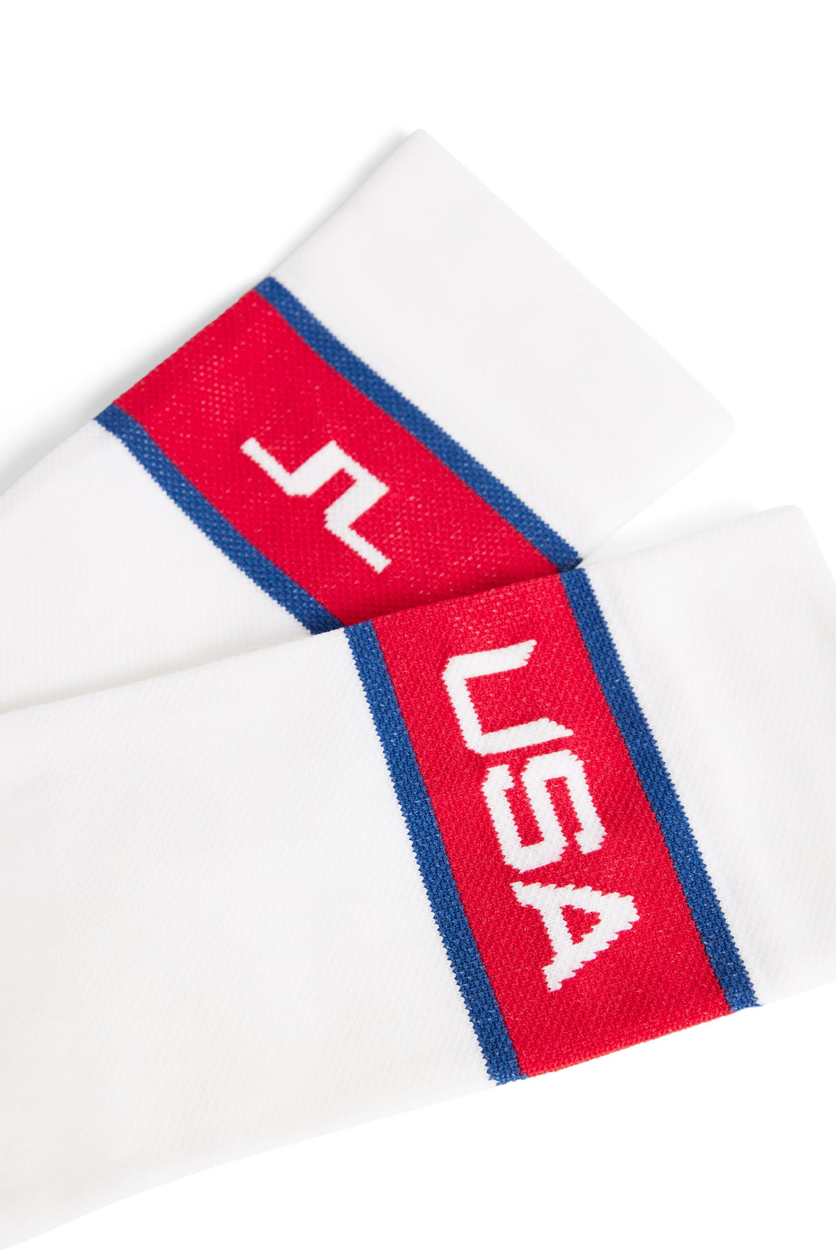 The Leigh Sock in White by J.Lindeberg