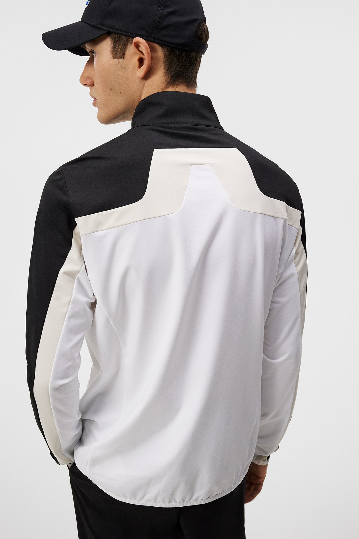 Jarvis Mid Layer in White by J.Lindeberg