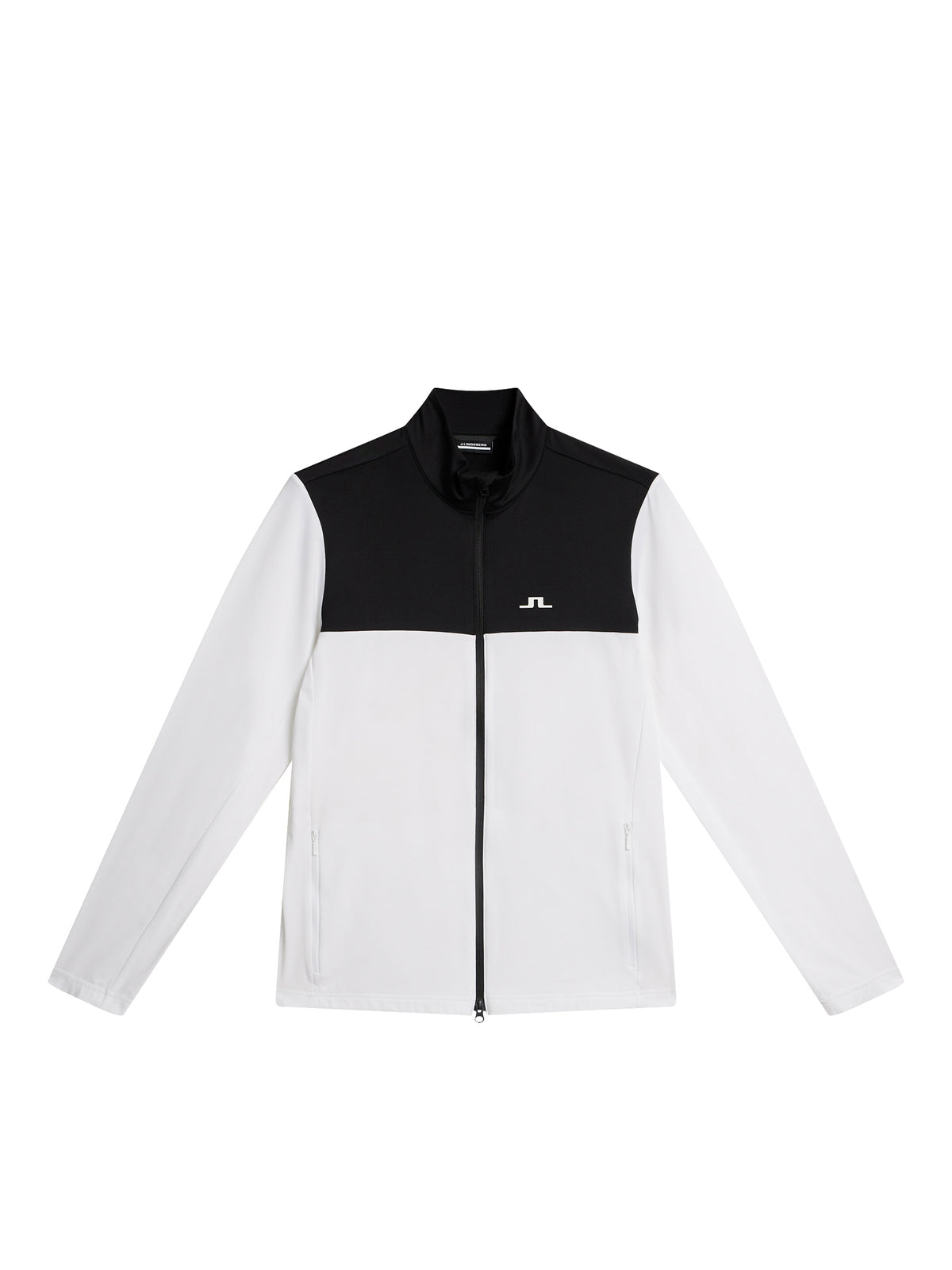 Banks Mid Layer in White by J.Lindeberg