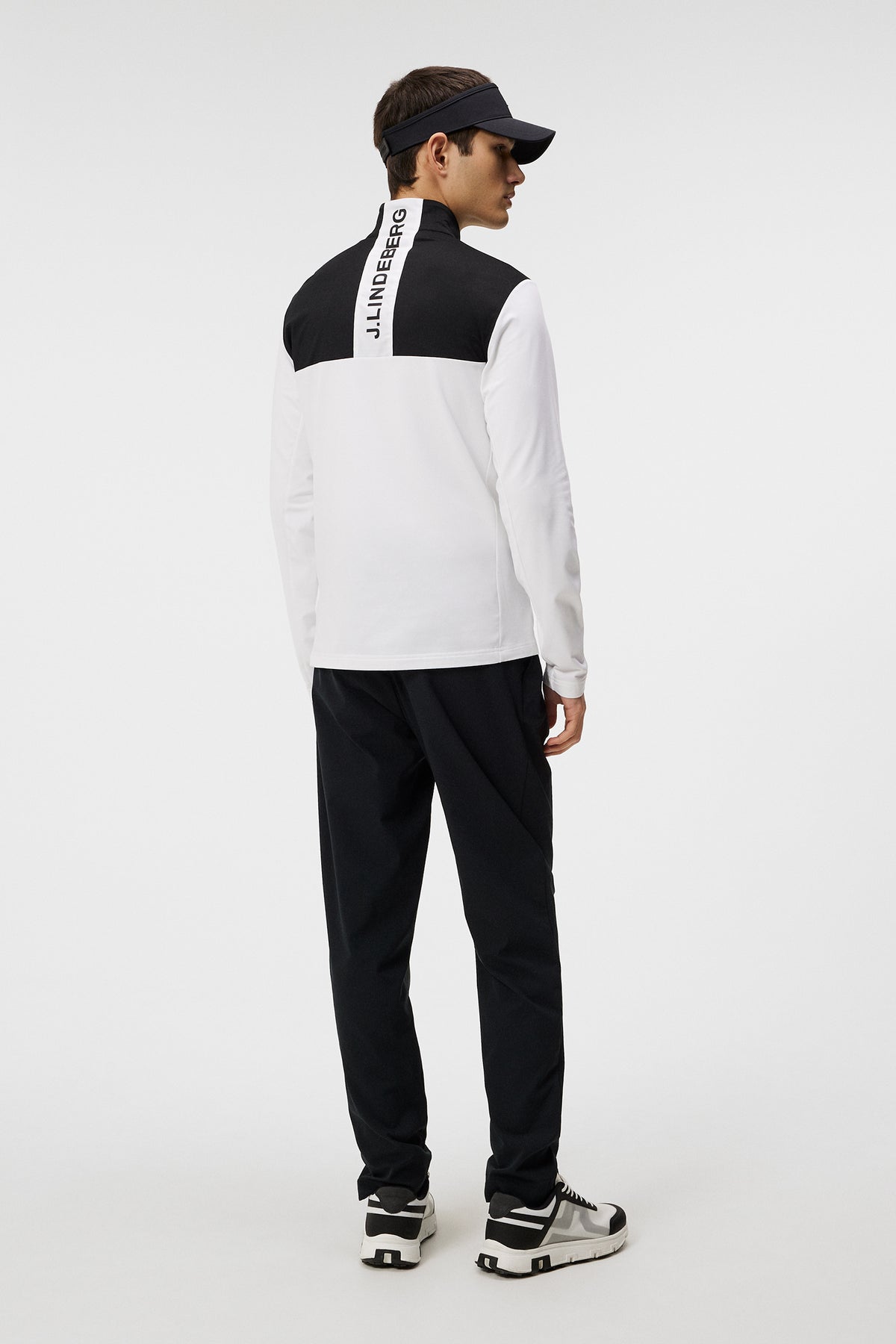 Banks Mid Layer in White by J.Lindeberg