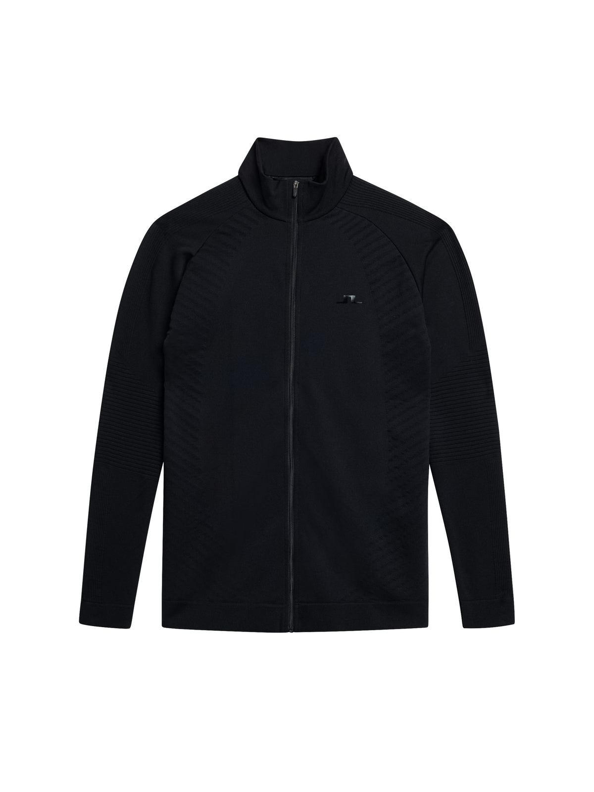 Noel Seamles Mid Layer in Black by J.Lindeberg