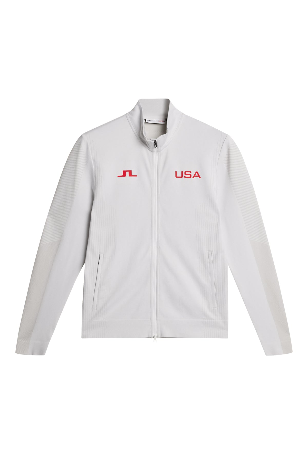 Herve Seamless Midlayer in White by J.Lindeberg