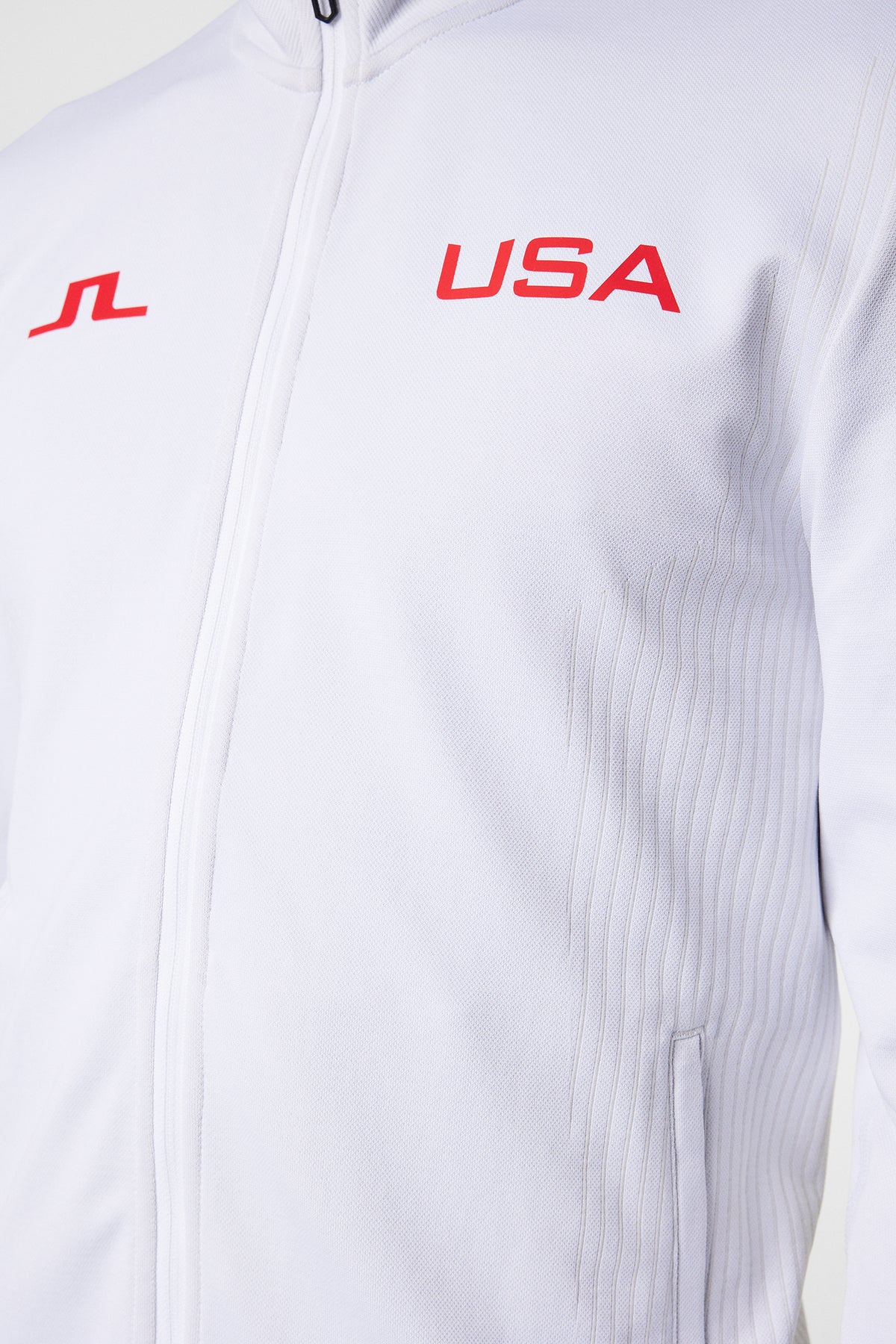 Herve Seamless Midlayer in White by J.Lindeberg