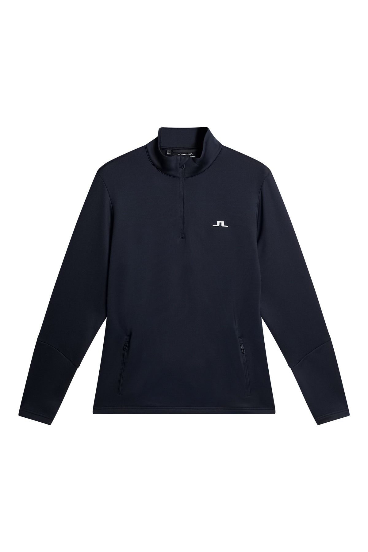 Aerial Quarter Zip Mid Layer in JL Navy by J.Lindeberg