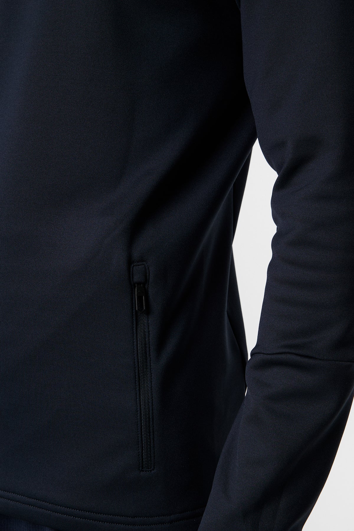 Aerial Quarter Zip Mid Layer in JL Navy by J.Lindeberg