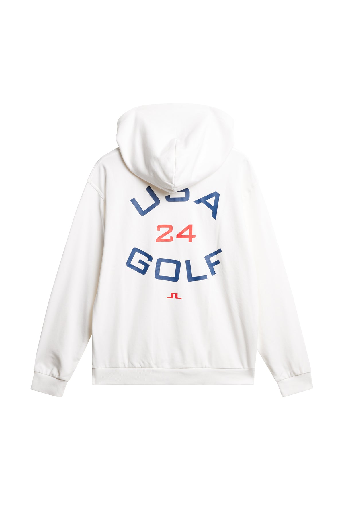 Fabrice Hoodie in White by J.Lindeberg