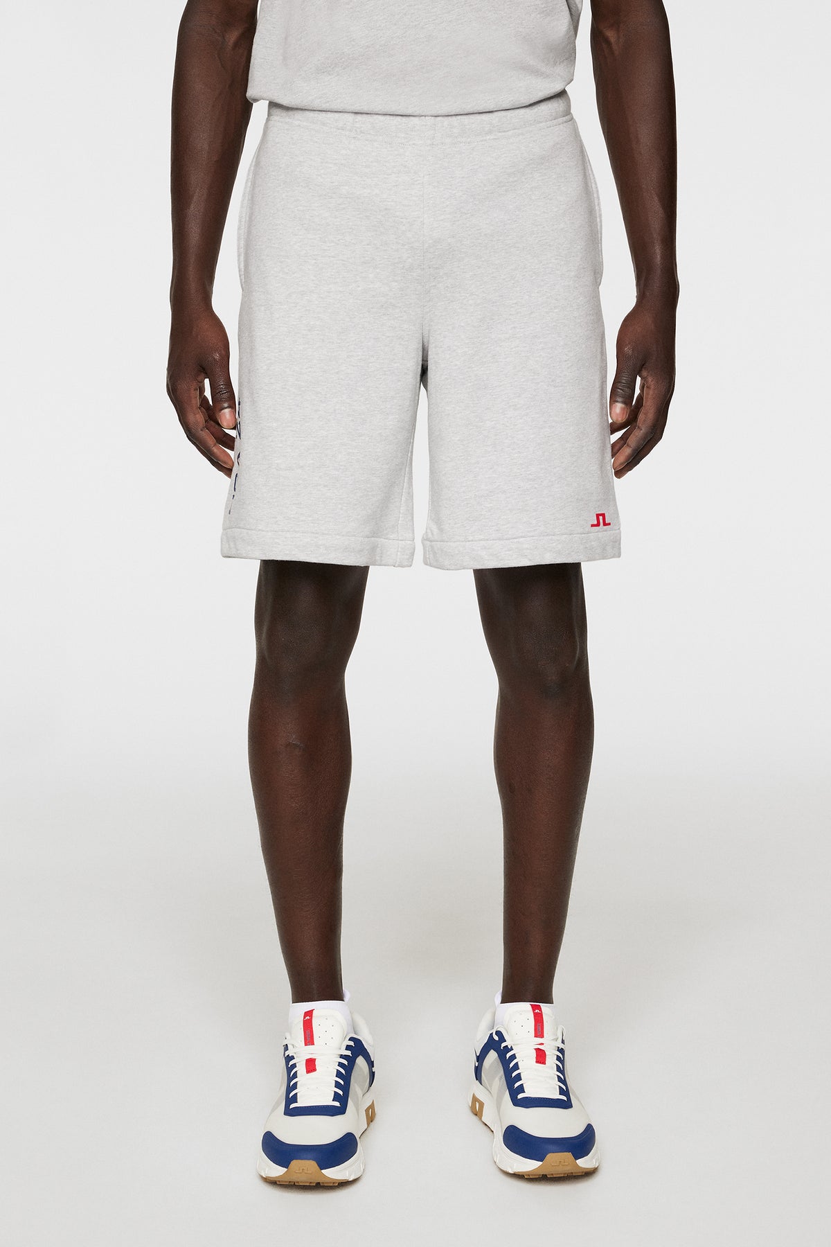 Jacques Shorts in Light Grey Melange by J.Lindeberg