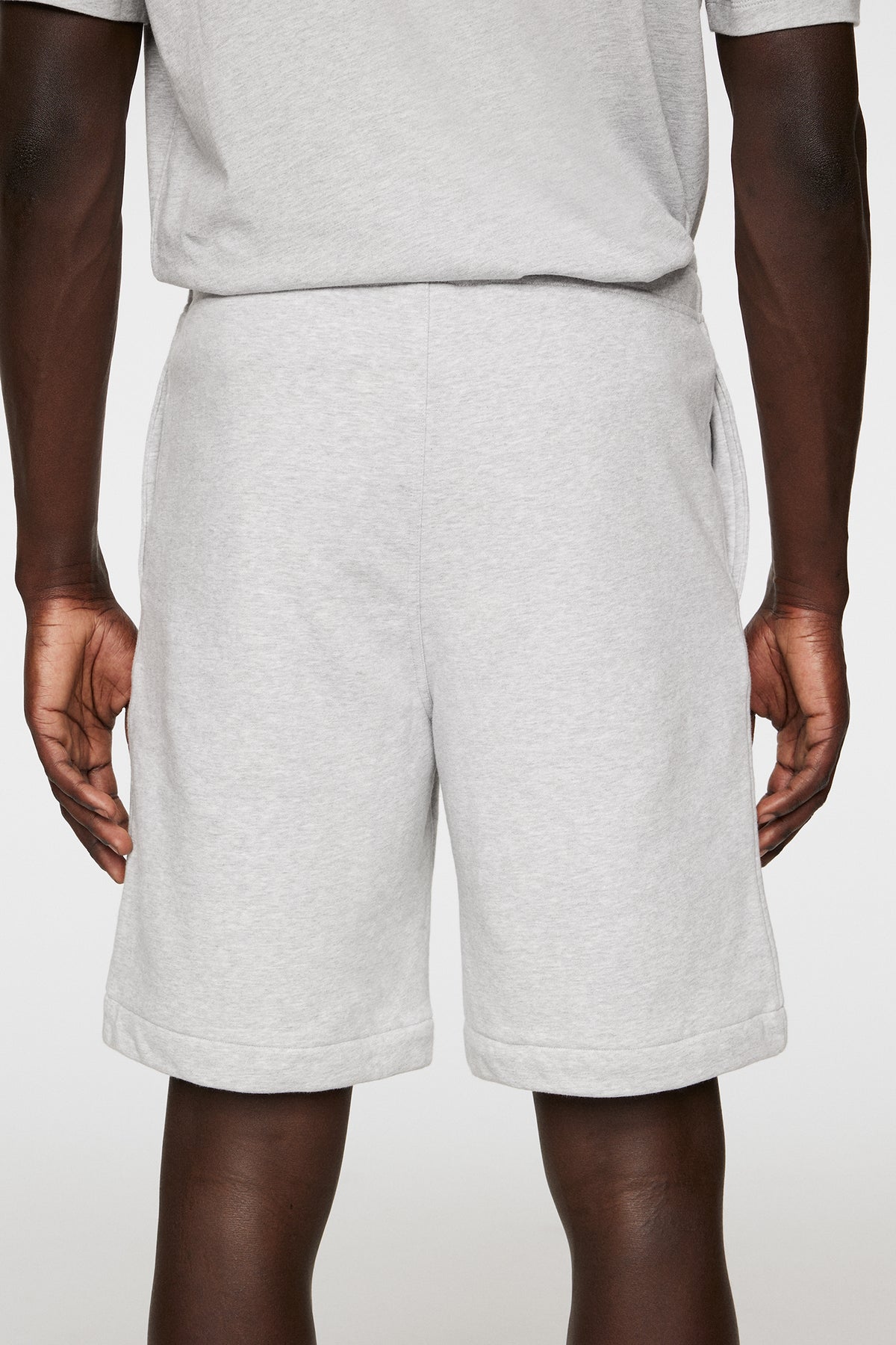 Jacques Shorts in Light Grey Melange by J.Lindeberg