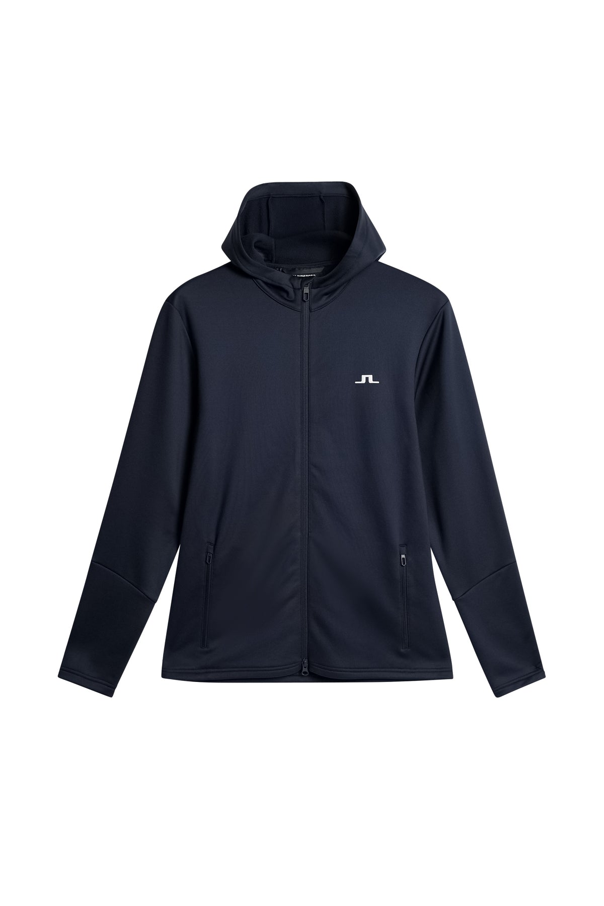 Aerial Full Zip Hood in JL Navy by J.Lindeberg