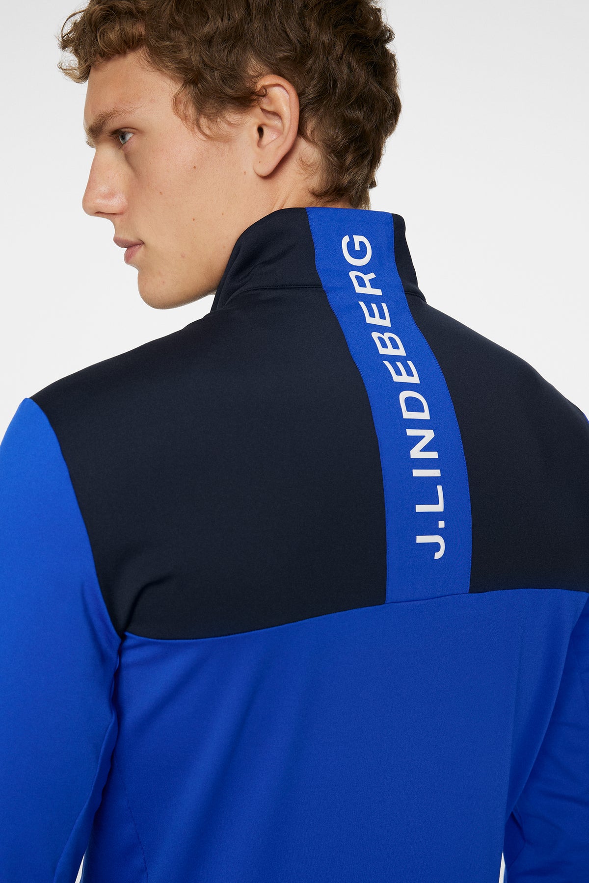 Banks Mid Layer in Club Blue by J.Lindeberg