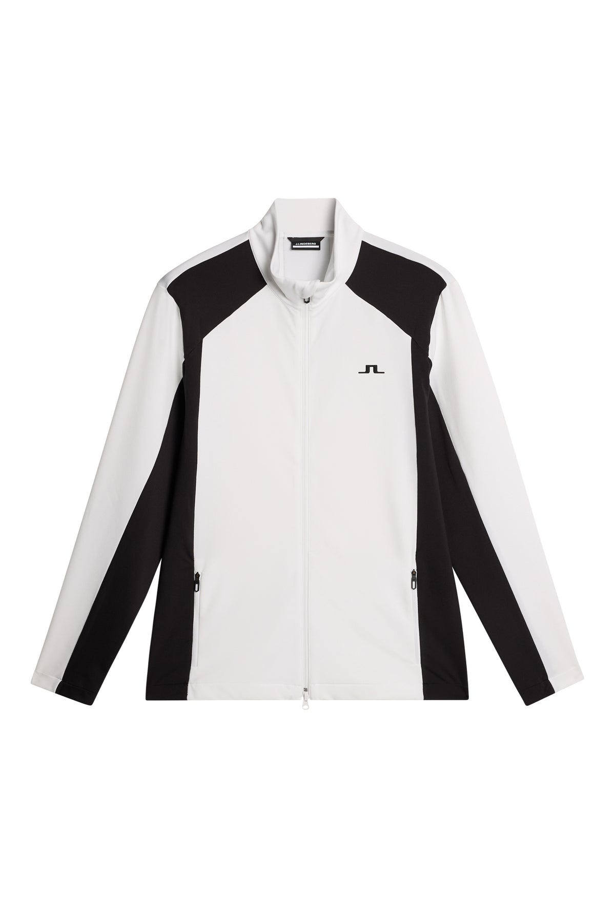 Banks Zip Mid Layer in White by J.Lindeberg