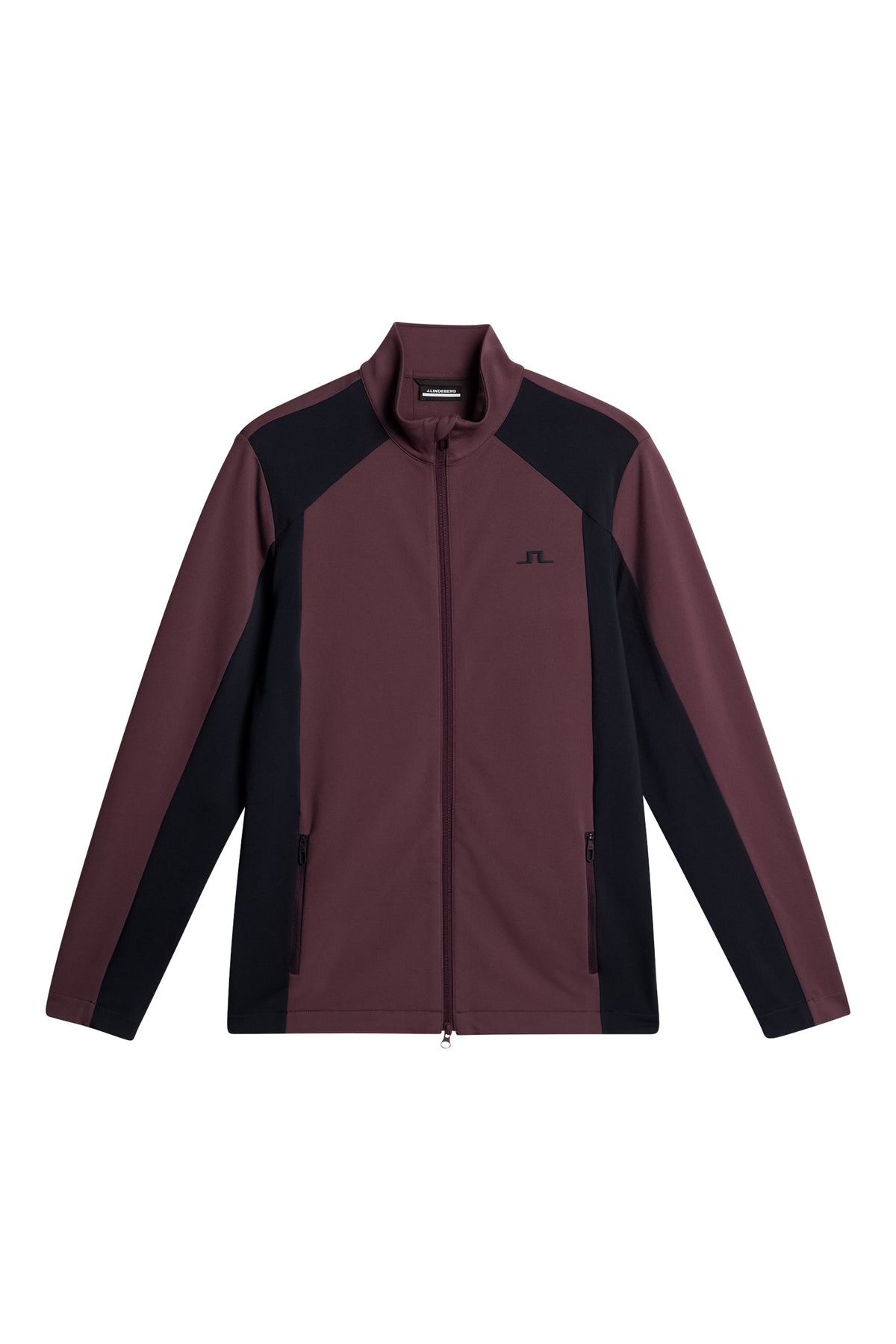 Banks Zip Mid Layer in Huckleberry by J.Lindeberg
