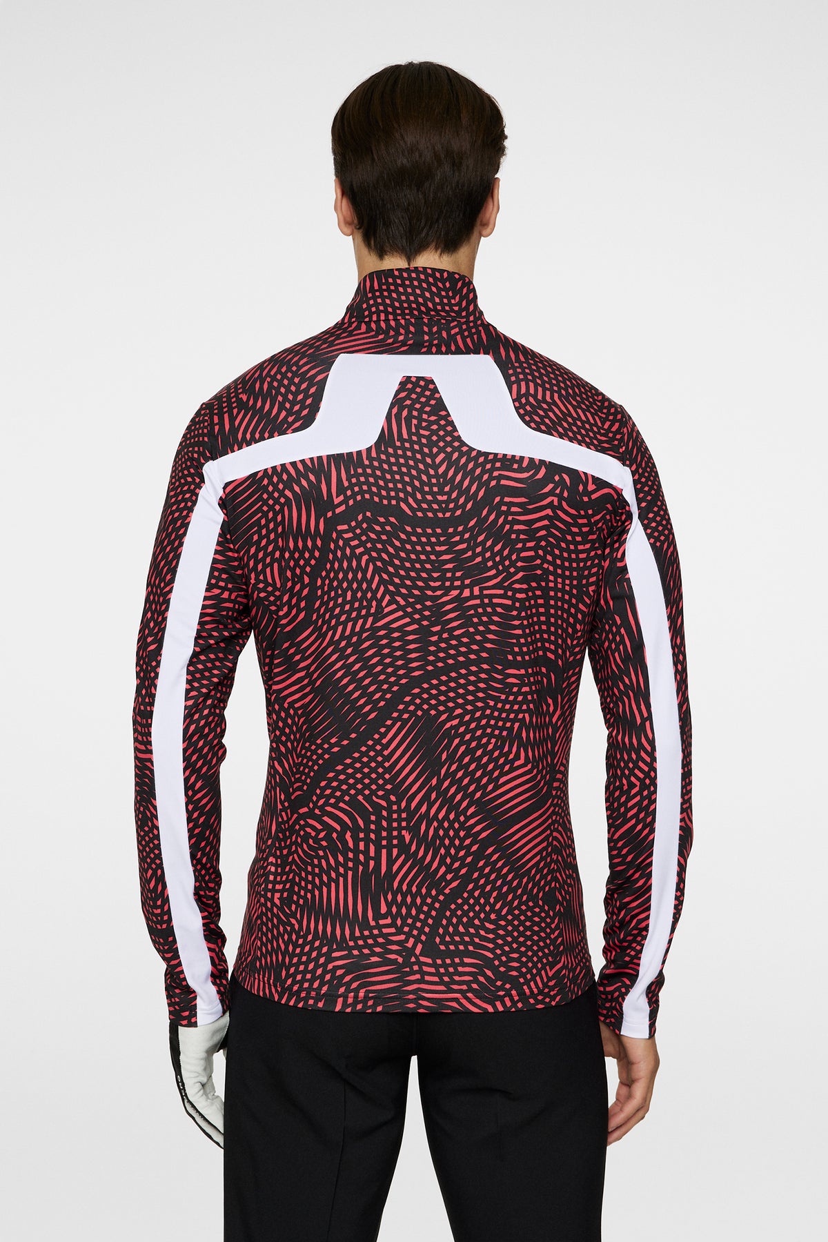 Jarvis Tour Mid Layer in Masters 25 Pink by J.Lindeberg