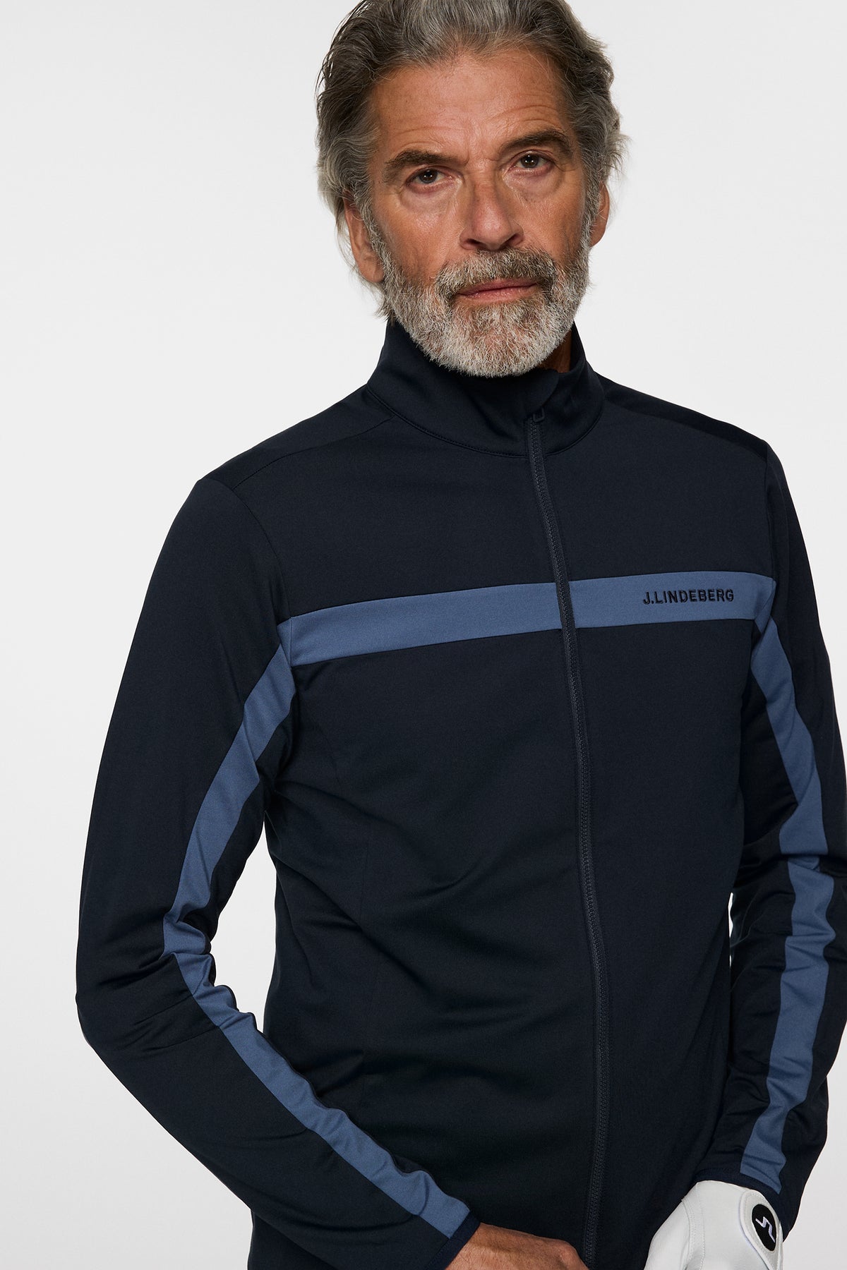 Jarvis Mid Layer in JL Navy by J.Lindeberg