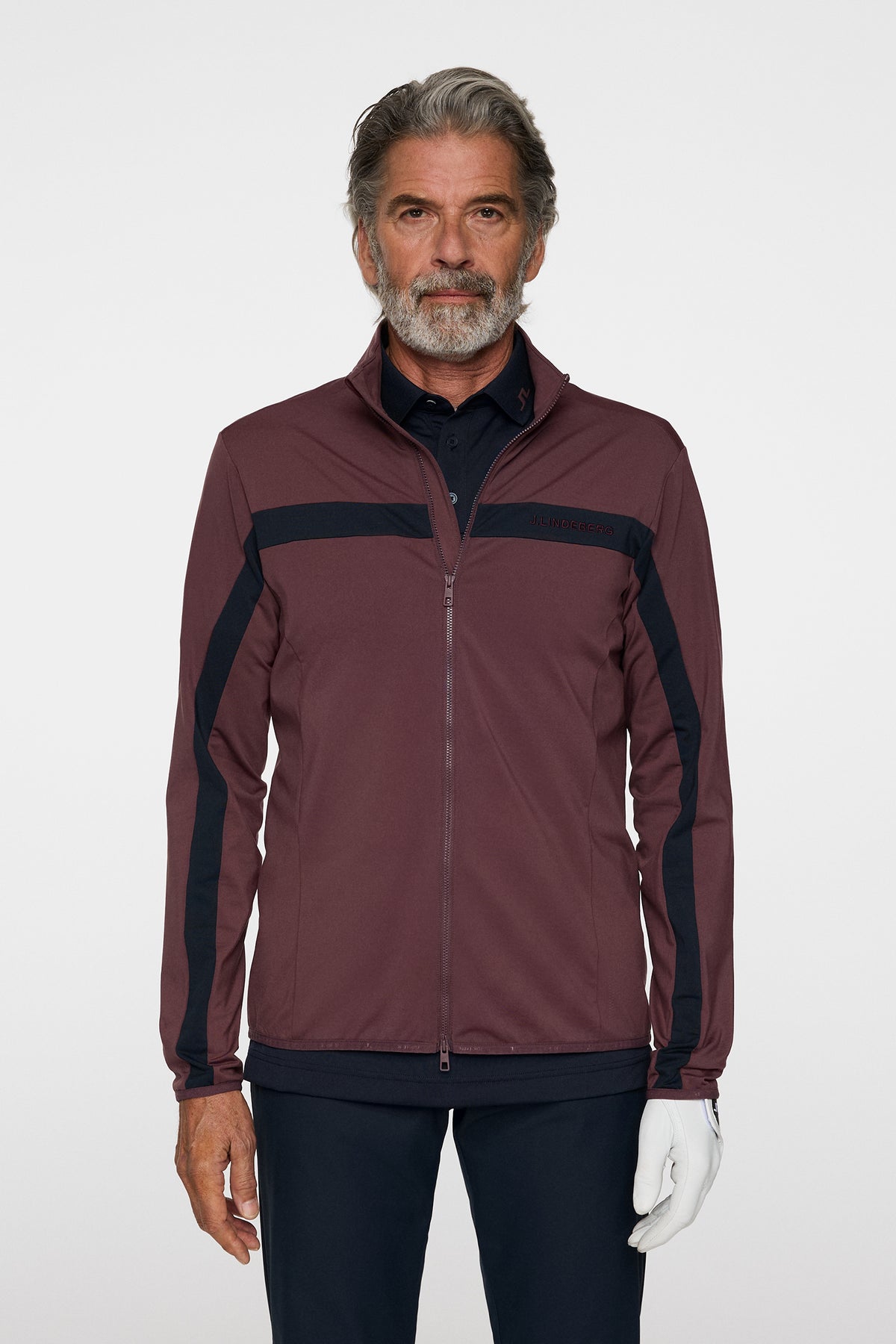 Jarvis Mid Layer in Huckleberry by J.Lindeberg