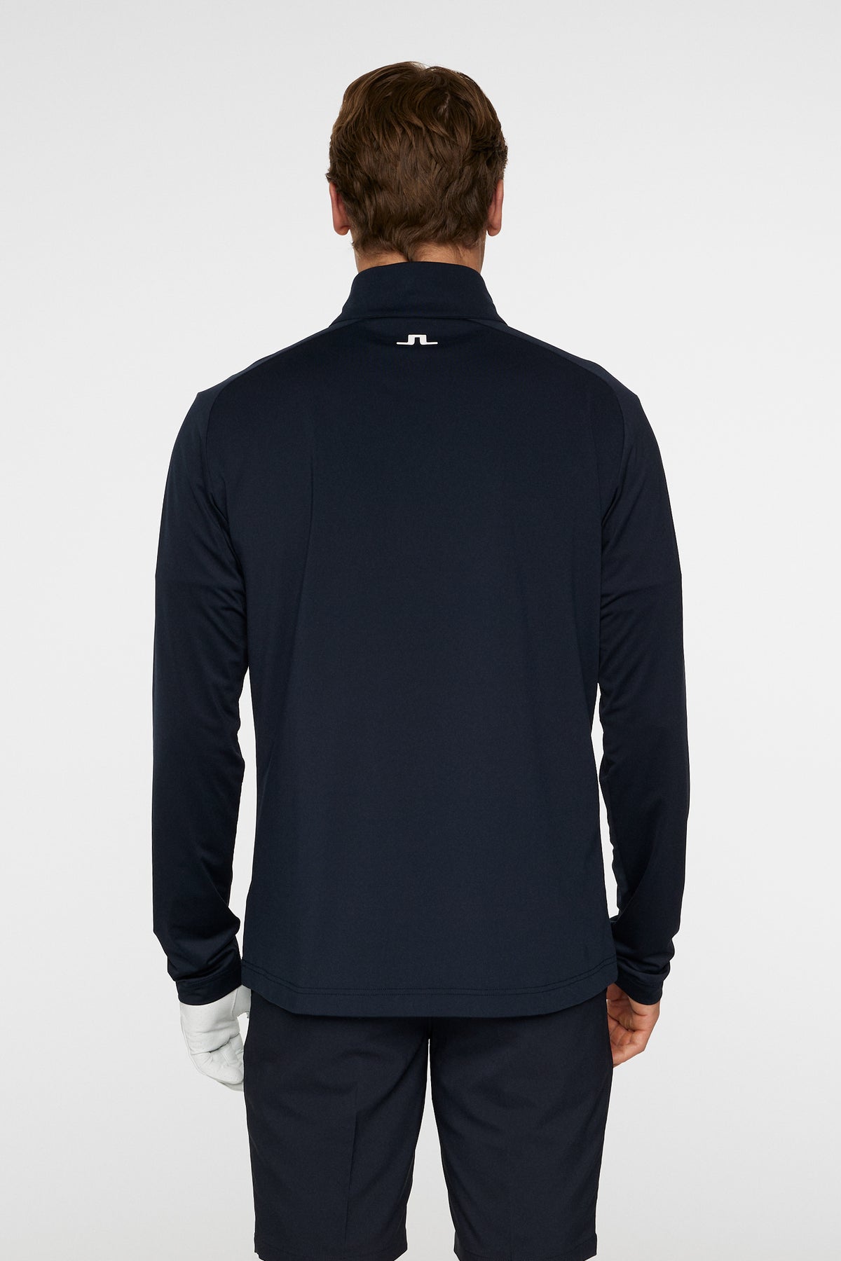 Harry Quarter Zip Mid Layer in JL Navy by J.Lindeberg