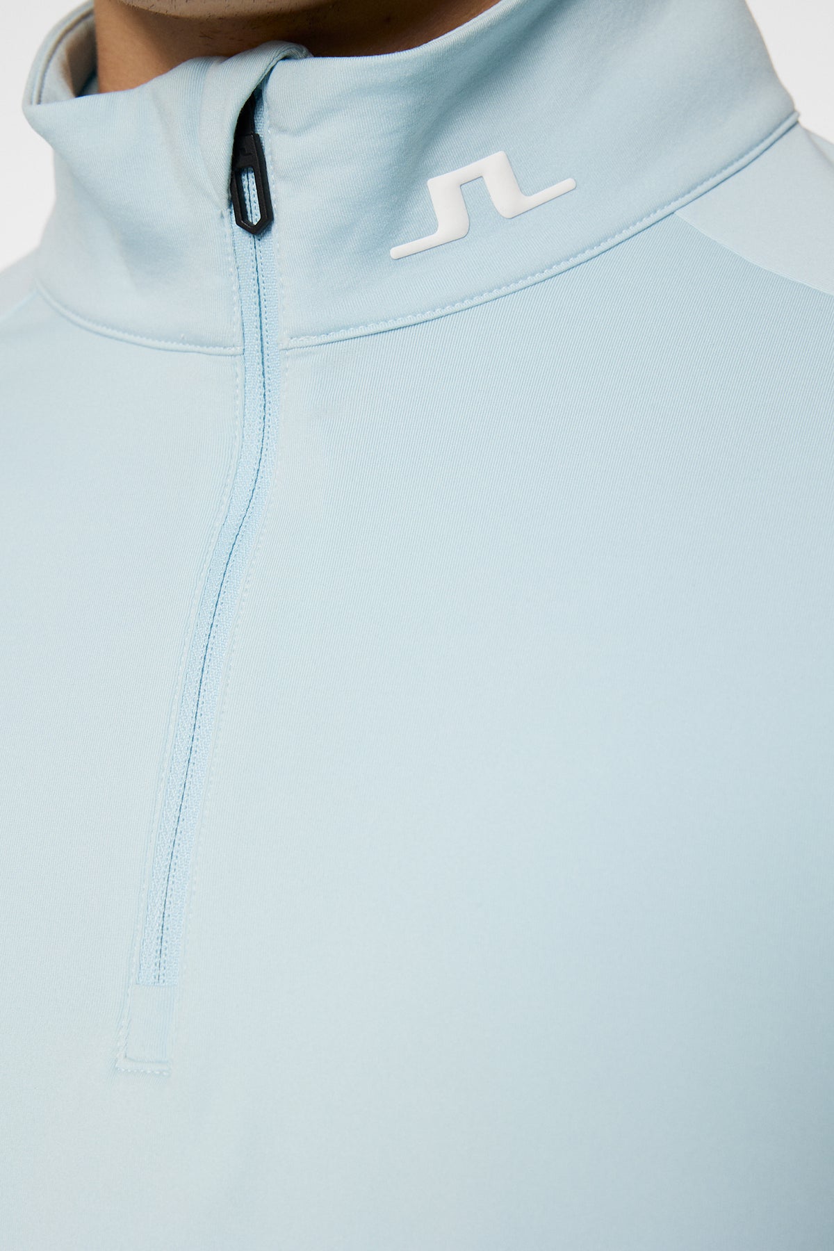 Harry Quarter Zip Mid Layer in Winter Sky by J.Lindeberg