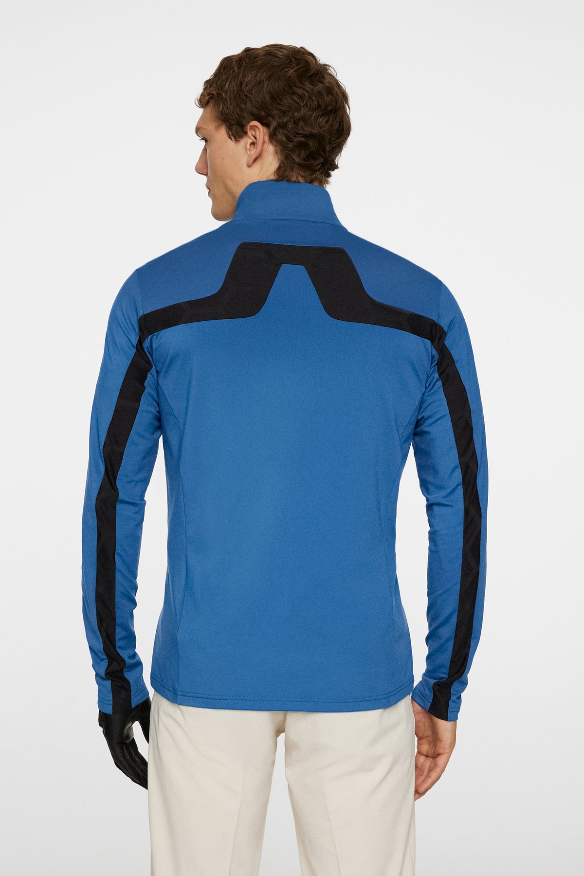 Jarvis Tour Mid Layer in Dark Blue by J.Lindeberg