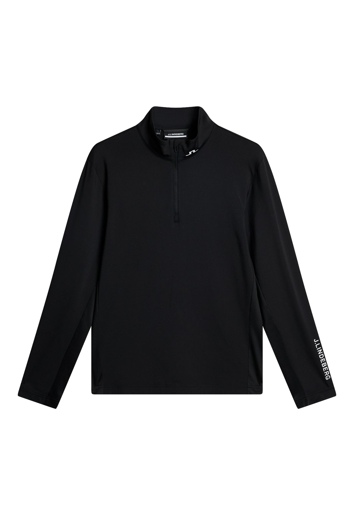 Tour Tech Mid Layer in Black by J.Lindeberg