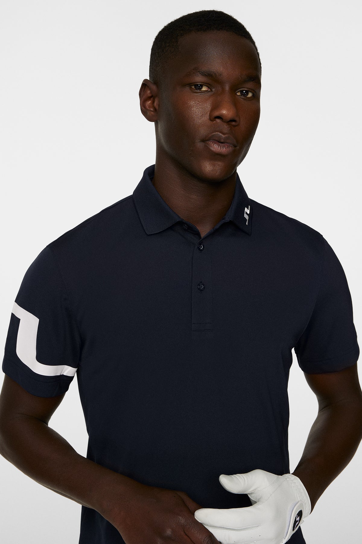 Heath Regular Fit Golf Polo in JL Navy by J.Lindeberg