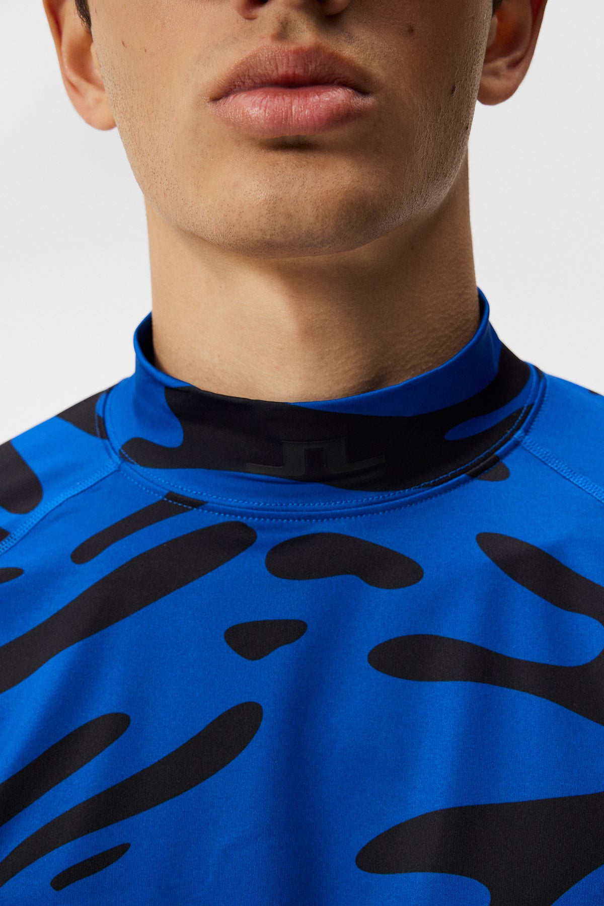 Aello Soft Compression Print in Neptune Nautical Blue by J.Lindeberg