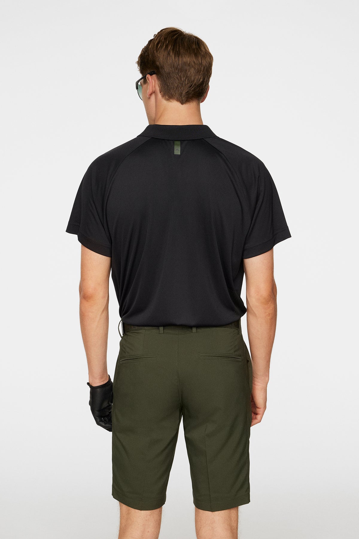 Sola Regular Fit Polo in Black by J.Lindeberg