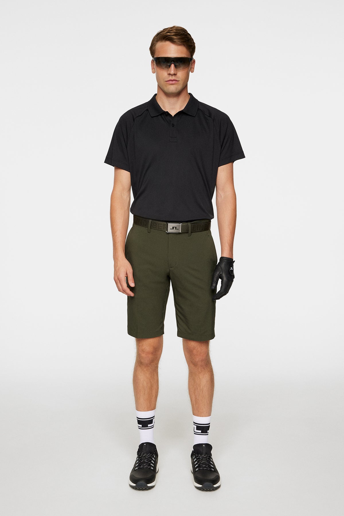 Sola Regular Fit Polo in Black by J.Lindeberg