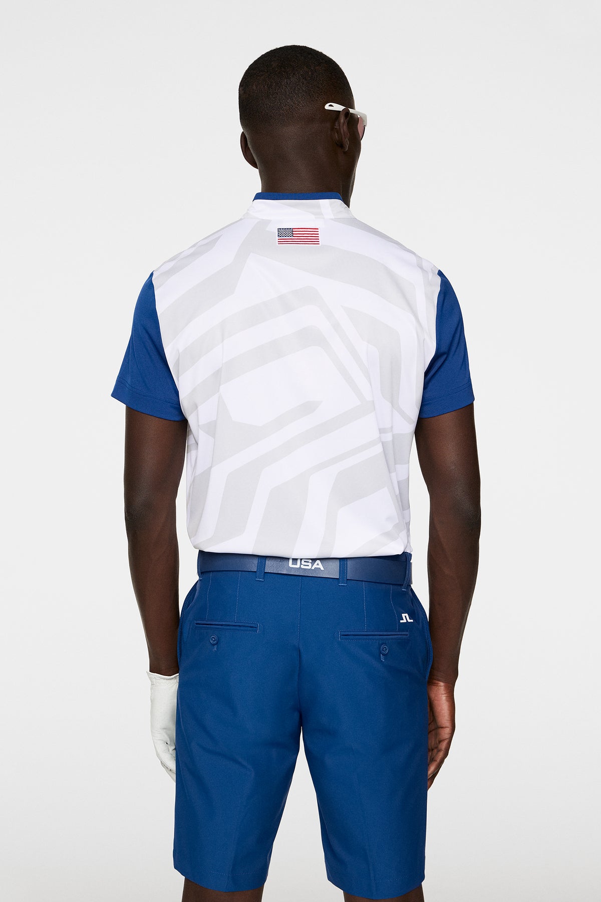 Fabien Mockneck Polo in US Golf White by J.Lindeberg